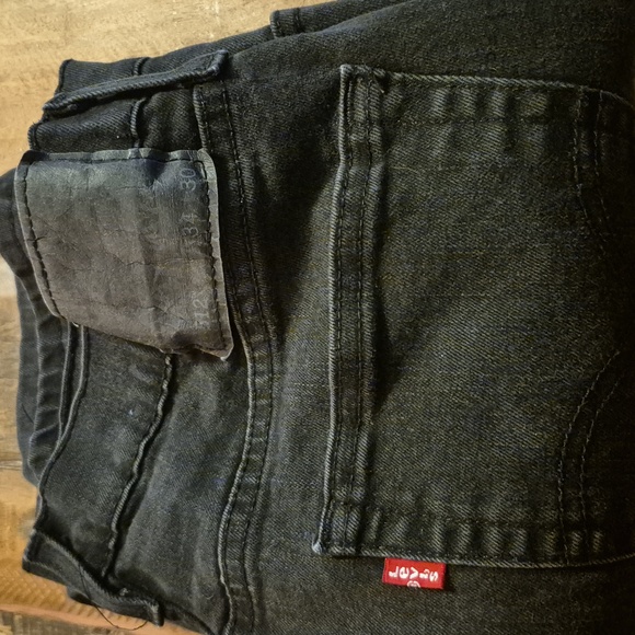 Levi 512's Black Denim Sz.34"×30". VGC.(885A) - Picture 15 of 16